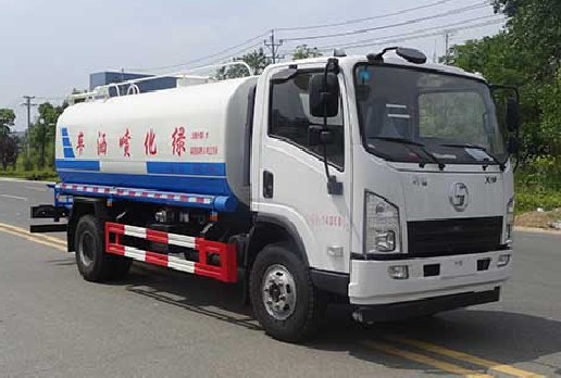 10方灑水車(chē)價(jià)格_陜汽軒德10噸綠化灑水車(chē)廠(chǎng)家價(jià)格